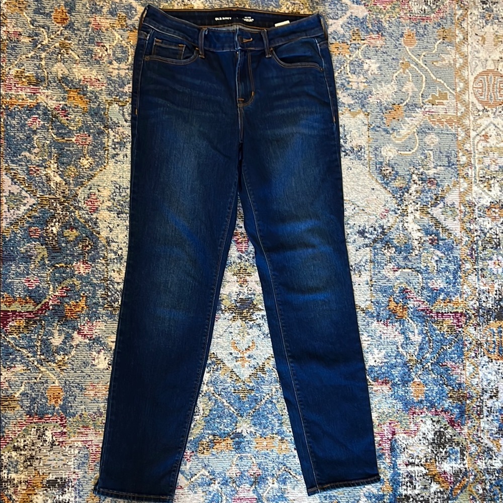 Old Navy Blue Power slim straight